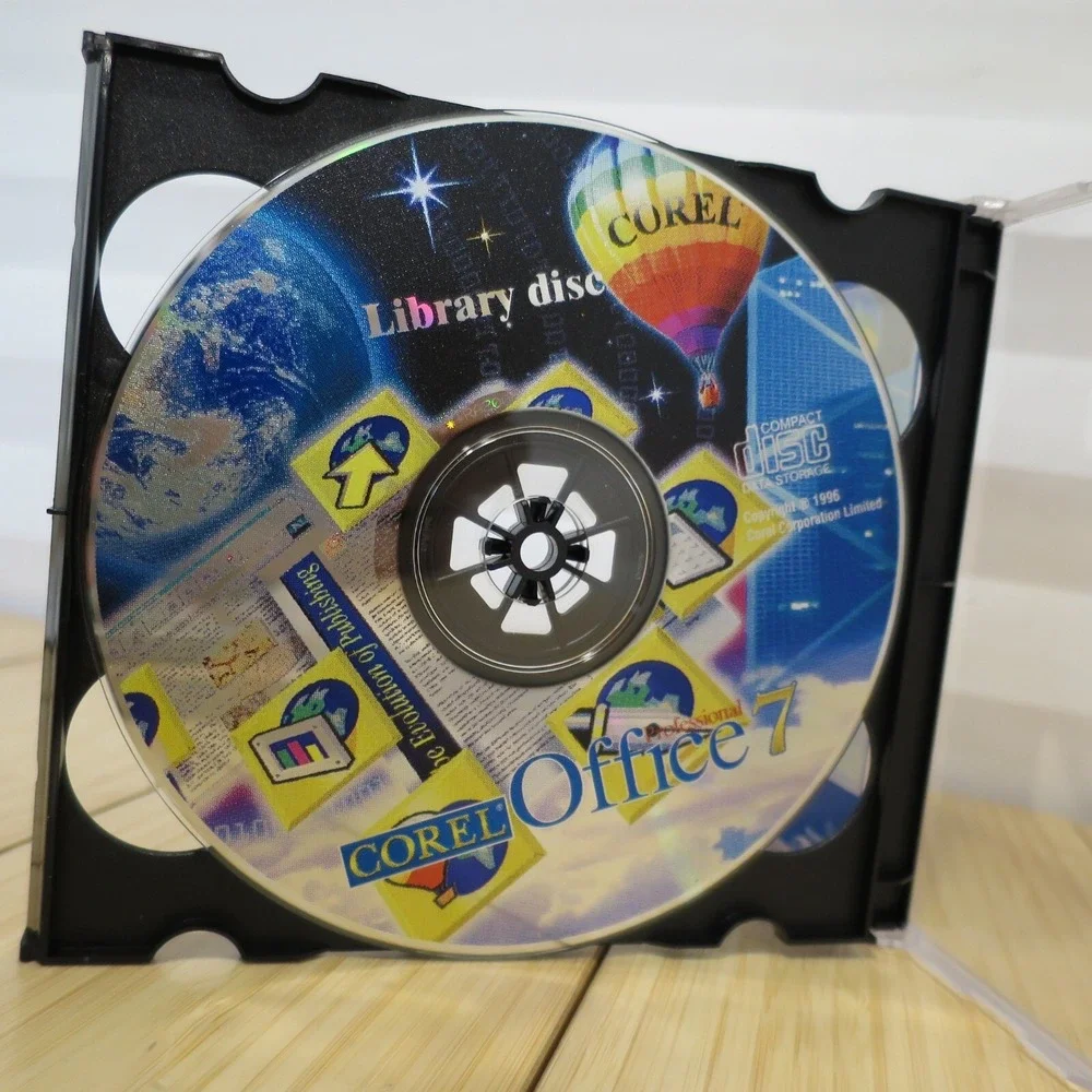 1996 VINTAGE Corel Office 7 Professional for Windows 95 - 2 CD Set - Picture 4 of 5